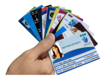 Crachá PVC personalizado